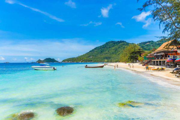 Trip to Thailand with beach